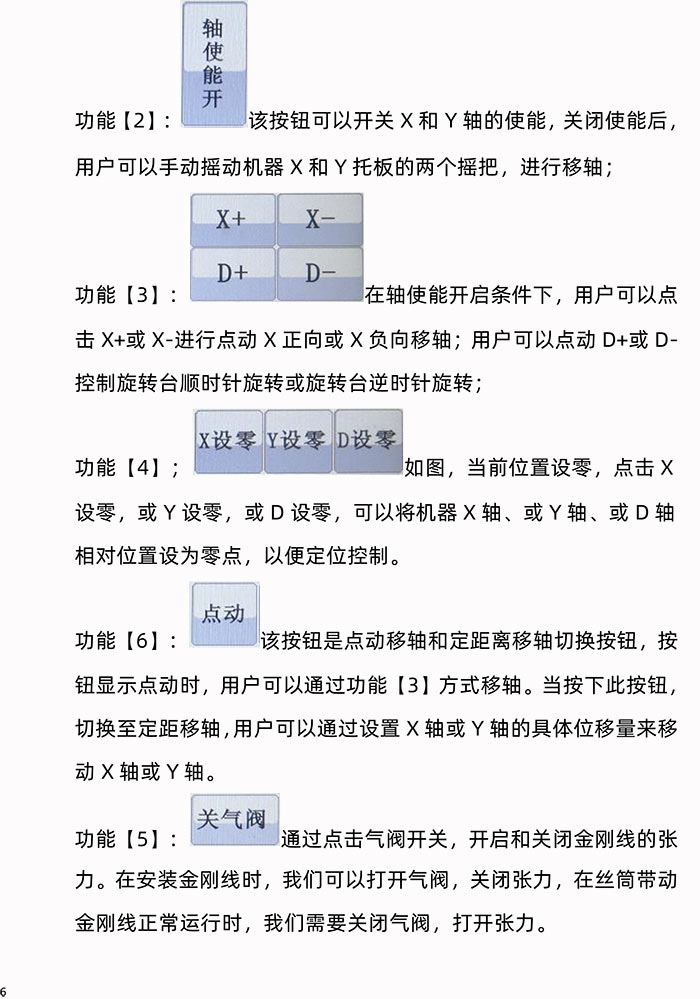 GKC型金剛線切割機(jī)操作面板使用手冊(cè)使用說明書